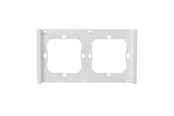 Smart Home - Sonoff Frame for switch M5 80 double 2-fold M5-2C-80-FW (white) - M5-2C-80-FW