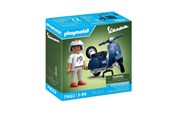 Speelgoedpop - Playmobil 1969 Vespa 150 Sprint Veloce Blue - 71622