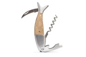 Keukengerei - Kikkerland - Lightwood Fish Corkscrew (BA17) - BA17