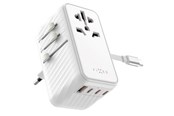 Mobiel - Adapters & Opladers - FIXED Travel Charger USB-C/-A 85W EU/UK/USA/AUS - White - FIXCT85-4C1A