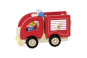 Houten speelgoed - Goki Wooden Fire Truck - 55927