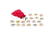 Speelgoed voor baby's - Goki Wooden Memo Game Keys 18pcs. - 56326