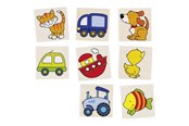 Bordspellen, Kaartspellen & Dobbelspellen - Goki My first Wooden Memo 16 pcs. - 56698