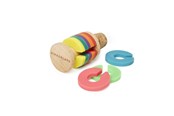 Keukengerei - Kikkerland - Rainbow Wine Rings + Stopper (BA91) - BA91