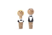 Keukengerei - Kikkerland - Wine Stopper + Waiter (BA60) (Set of 2) - BA60