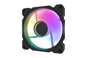 Case Fan - Darkflash DR08 3-in-1 Cooling Fan (Black) - Case ventilator - 120mm - Zwart met RGB-licht - 30 dBA - DR08 3IN1 Black