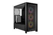 Case - Corsair Frame 4000D RS ARGB - Case - Miditower - Zwart - CC-9011296-WW