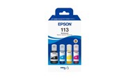 Inkt, toner en verbruiksartikelen - Epson 113 Multipack - 4-pack - black yellow cyan magenta - original - ink refill - C13T06B640