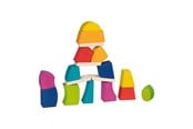 Speelgoed voor baby's - Goki Wooden Building Blocks Creo 14 pcs. - 58355