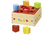 Speelgoed voor baby's - Goki Wooden Sorting Box Basic - 58580