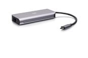 Docking station - C2G USB-C 4.0 6-in-1 Mini Docking Station with HDMI USB-A Ethernet and USB-C 85W- 8K 60HZ - docking station - USB-C / Thunderbolt 3 - HDMI - 1GbE - C2G54551