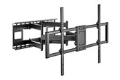 Muurbevestigingen, AV-bevestigingen & AV-meubels - Gembird mounting kit - for LCD / LED display - full motion - black - Max 120 kg - recommended for 120 " - WM-120ST-01