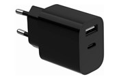 Mobiel - Adapters & Opladers - Gembird Universal USB charger 2.4A 2-port - Black - TA-UC-2AC12-01-BK