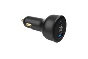 Mobiel - Adapters & Opladers - Gembird Car Power Adapter with LCD display - USB Type-C PD - 30W - TA-UC-AC2PD30LCD-CAR-01