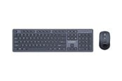 Toetsenbord - Gembird - keyboard and mouse set full size - QWERTY - US - black Input Device - Keyboard and mouse set - Engels (US international) - Zwart - KBS-WCH-04