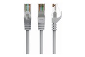 Netwerk - kabel - Gembird Cablexpert patch cable - 50 cm - grey - Grijs - 0.5m - PP6U-CU-0.5M