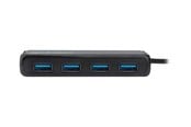 USB hub - IC INTRACOM Manhattan USB-C Dock/Hub USB hub - 4 - Zwart - 164924
