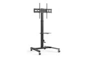 Muurbevestigingen, AV-bevestigingen & AV-meubels - TECHLY cart - for LCD TV - with shelf - black - Max 40 kg - recommended for 70" - ICA-TR228