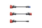 Elektrische auto oplader - go-e Gemini flex 22 kW Set (16 A domestic blue red) - CH-04-07