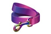 Honden - Waudog gradient nylon dog leash 15mm wide 122cm long purple - 46629