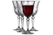Tafeldekking - Lyngby Glas - Crystal Clear Melodia Red Wine Glass 27 cl - Set of 4 (916098) - 916098