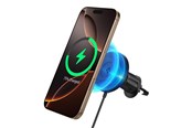 Mobiel - Adapters & Opladers - Spigen OneTap Pro 4 MagSafe Car Mount Charger - black - Wireless / AirVent Hook - ACP08543