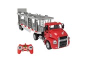Op afstand bedienbaar - Double Eagle Remote-controlled truck 1:26 (red) (Car Transporter) E583-003 - E583-003