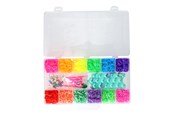 Schrijf- en tekenartikelen - Paulinda - Cool Loom in Storage Box 2000pcs. - CLM-0013