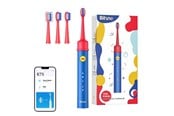 Elektrische tandenborstel - Bitvae Elektrische tandenborstel Sonic toothbrush for kids with app and tip set BVK7S (blue) - K7S blue