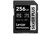 Geheugenkaart - Lexar Professional SILVER PLUS SDXC - 205MB/s - 256GB - LSDSIPL256G-BNNNG