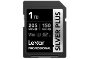 Geheugenkaart - Lexar Professional SILVER PLUS SDXC - 205MB/s - 1TB - LSDSIPL001T-BNNNG