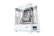 Case - Darkflash DY450 computer case without fans (white) - Case - Miditower - Wit - DY450 White