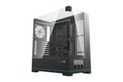 Case - Darkflash DY450 computer case without fans (black) - Case - Miditower - Zwart - DY450 Black