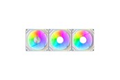 Case Fan - Darkflash Gauss G24 3-in-1 computer fans (white) - Case ventilator - 120mm - Wit - 33 dBA - Gauss G24 3IN1 White