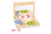 Bordspellen, Kaartspellen & Dobbelspellen - Small Foot Wooden Symmetry Game with Mirror Educational - 12463