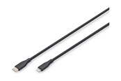 USB-kabel - DIGITUS ASSMANN Lightning cable - MFI Certified - 1 m - AK-600110-010-S