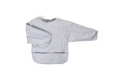 Babyspullen - Filibabba Bib w. sleeves - Pearl Blue - FI-03343