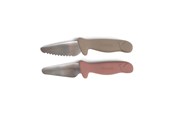 Babyspullen - Filibabba Beginner's cutting knives - 2-pack - Warm Grey + R - FI-03338