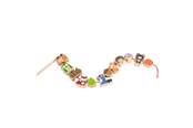 Speelgoed voor baby's - Classic World Wooden Beads Woodland Animals - 3634