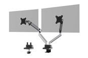 Monitorbevestiging - DURABLE Monitorbeugel met twee flexibele armen. Individuele aanpassing van hoogte, helling en oriëntatie van het scherm. - 509723