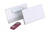 Conferentie & Presentatie - DURABLE Naambadge 40x75 mm met magneet - 811619