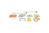 Tuinspellen - Wooden Golf Set 11 pieces. - 60007