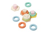 Speelgoed voor baby's - Classic World Wooden Shapes Matching Game - 20236