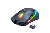 Muis - ONIKUMA CW905 Wireless - Gaming muis - Optisch - 7 knoppen - Zwart met RGB-licht - CW905 Black
