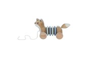 Speelgoed voor baby's - Little Dutch Pull-along wood Fox - Forest Friends - LD7257