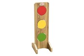 Speelgoed voor baby's - Classic World Wooden Traffic Light - 70280