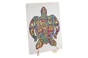Puzzels - Creative Craft Group Wooden Jigsaw Puzzle Turtle 130 pcs. Vloer - 400085