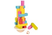 Speelgoed - Goki Wooden Balance Game Dancing Tower 38 pieces. - 56795