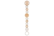 Babyspullen - Goki Wooden Pacifier Chain Heart - 65211