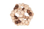 Speelgoed voor baby's - Goki Wooden Gripping Ring Ball - 65325